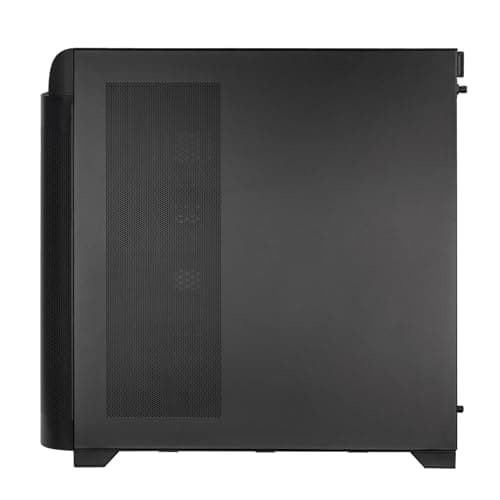 Silverstone SETA A2 ATX Mid Tower Black with Tempered Glass Side Panel and USB 3.2 Gen 2 Type-C, USB 3.2 Gen 1 Type-A image