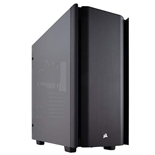 Corsair Obsidian Series 500D Premium ATX Mid Tower Black Tinted Tempered Glass Side Panel, USB 3.2 Gen 2 Type-C & USB 3.2 Gen 1 Type-A Front Panel image