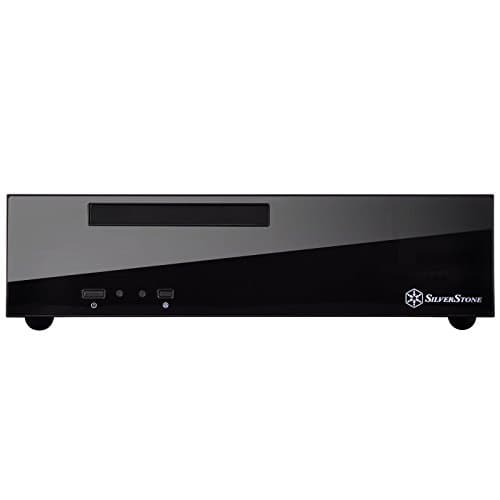 Silverstone ML09 HTPC Black with USB 3.2 Gen 1 Type-A image