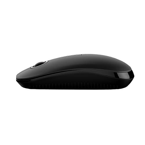 Vssoplor 8541645742 Wireless Mouse, 2.4G Slim Portable Computer Mice with Nano Receiver for Notebook, PC, Laptop, Computer-Black image