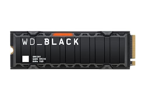 Western Digital WD_Black SN850X w/Heatsink 1TB SSD M.2-2280 PCIe 4.0 NVMe image