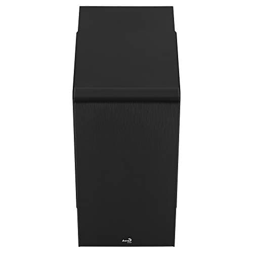 Aerocool CS-106 Micro ATX Mini Tower Black with USB 3.2 Gen 1 Type-A and USB 2.0 Type-A image