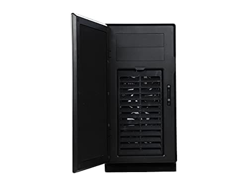 DIYPC Silence ATX Mid Tower Black with Acrylic Side Panel and USB 3.2 Gen 1 Type-A, USB 2.0 Type-A image