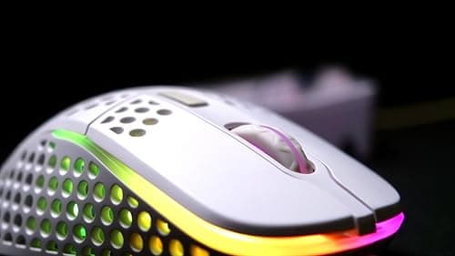 Xtrfy M4 RGB Optical White Wired Gaming Mouse image
