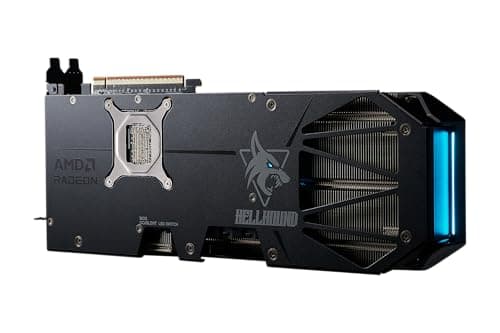 PowerColor Hellhound OC Radeon RX 9070 16GB GDDR6 Black image