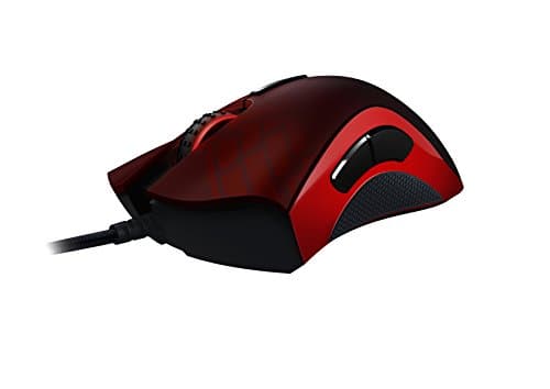 Razer DeathAdder Elite Gaming Mouse SKT T1 Edition: 16,000 DPI Optical Sensor - Chroma RGB Lighting - 7 Programmable Buttons - Mechanical Switches - Rubber Side Grips image