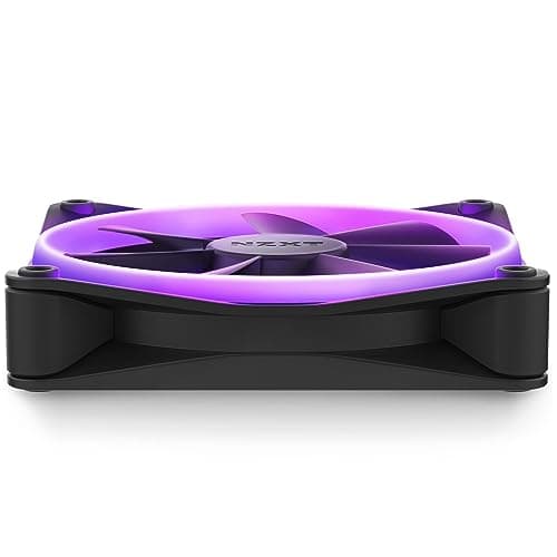 NZXT F120 120mm Black Addressable RGB PWM 50.18 CFM image