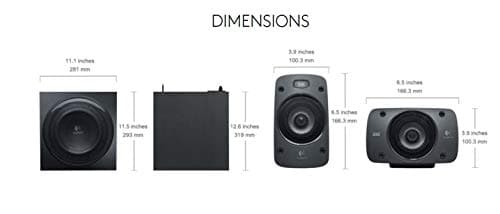 Logitech Z906 5.1 Channel 500W Speaker System image