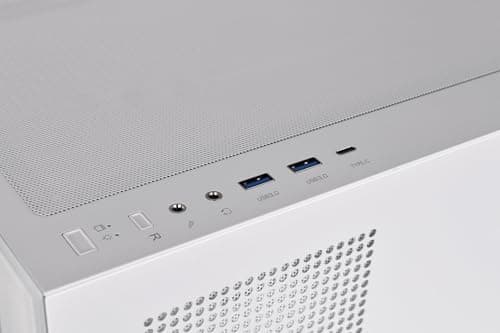 Thermaltake View 270 ATX Mid Tower White Tempered Glass Side Panel, SNOW image