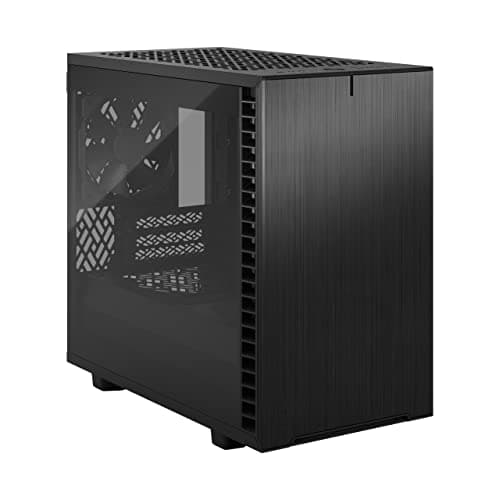 Fractal Design Define 7 Nano Mini-ITX Tower Black Tinted Tempered Glass image