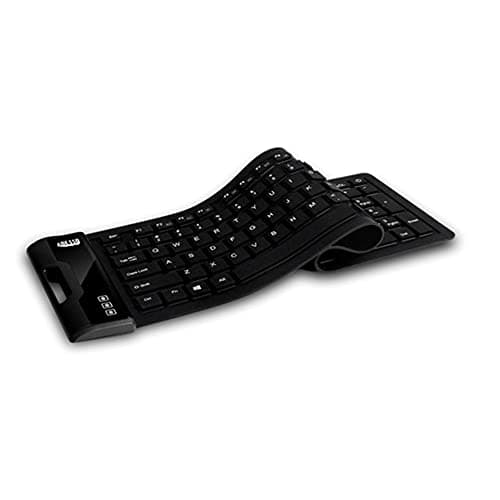 Adesso Antimicrobial Waterproof Flex Wired Slim Keyboard main image