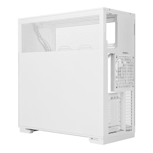 In Win F5 ATX Full Tower White Tempered Glass Side Panel, USB 3.2 Gen 2x2 Type-C, USB 3.2 Gen 1 Type-A image