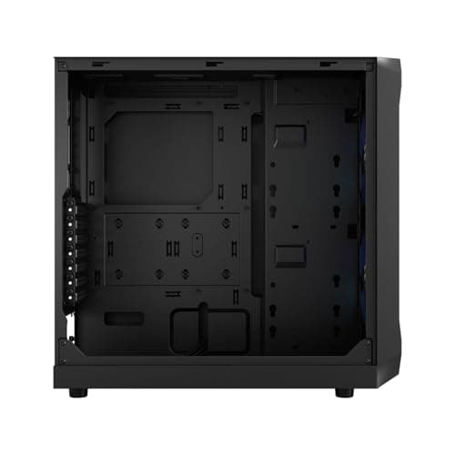 Fractal Design Focus 2 RGB ATX Mid Tower Black Tempered Glass Side Panel image