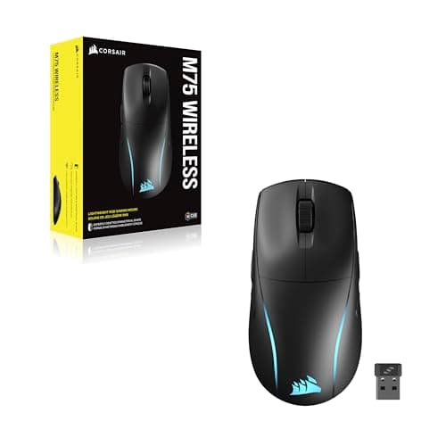 Corsair M75 Wireless/Bluetooth/Wired Optical Mouse image