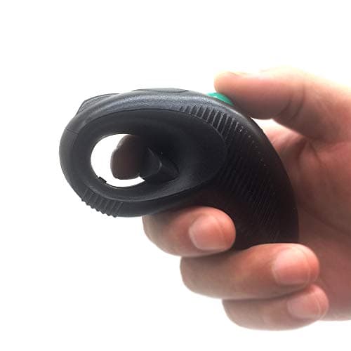 Wireless Ergonomic Handheld Trackball Mouse with Laser Pointer Left Handed Right Handed DPI Adjustable for Laptop Desktop PC Computer image