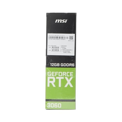 MSI GeForce RTX 3060 12GB AERO ITX OC 12GB GDDR6 Black / Silver image