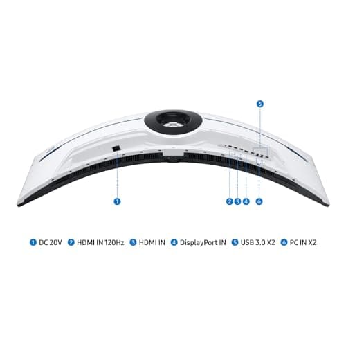Samsung Odyssey Neo G95NC 57" 7680 x 2160 240Hz VA Curved Monitor image