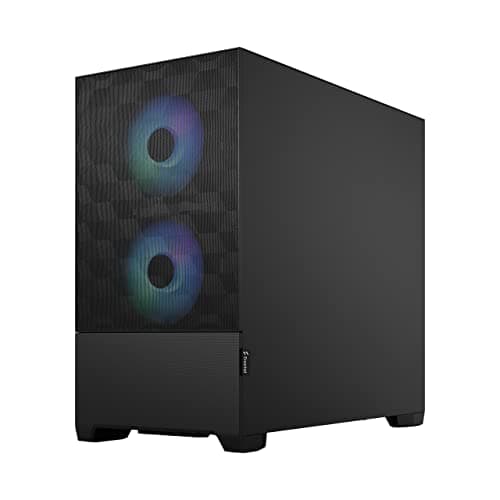 Fractal Design Pop Mini Air Micro ATX Mid Tower Black Tempered Glass Side Panel image