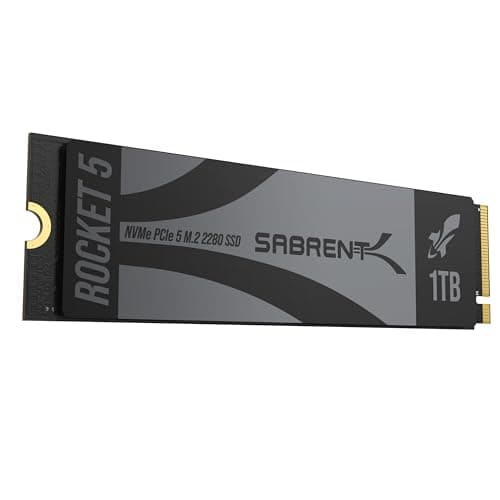 Sabrent Rocket 5 1TB SSD M.2 PCIe 5.0 NVMe main image