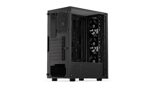 ENDORFY Ventum 200 Air ATX Mid Tower Black with Tempered Glass Side Panel and USB 3.2 Gen 1 Type-A image