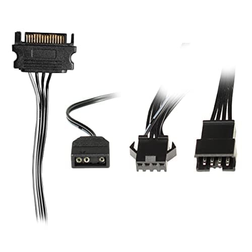 CiT Slammer Micro ATX Mid Tower Black with Tempered Glass Side Panel and USB 3.2 Gen 1 Type-A, USB 2.0 Type-A image