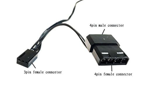 Apevia C 120mm Black / White White LED 57.67 CFM image