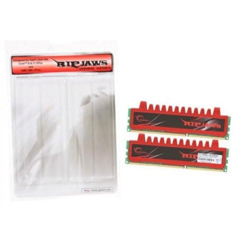 G.Skill Ripjaws Black / Red DDR3-1333 CL9 8GB (2x4GB) image