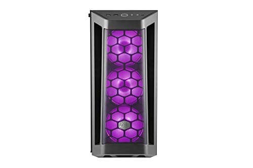 Cooler Master MasterBox MB511 ARGB ATX Mid Tower Black with Tempered Glass Side Panel and USB 3.2 Gen 1 Type-A Front Panel USB image