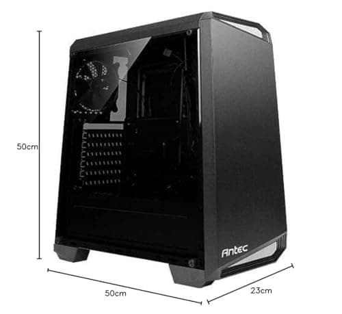 Antec NX100 ATX Mid Tower Black / Gray Acrylic Side Panel image