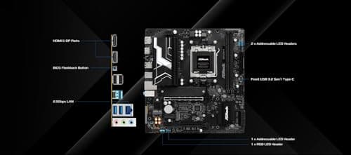 ASRock B850 M-X AM5 DDR5 Micro ATX image
