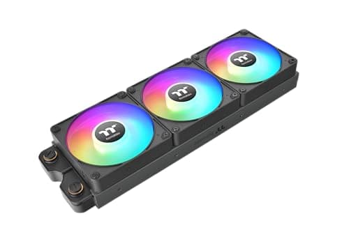 Thermaltake CT140 EX 140mm Black Addressable RGB Sync PWM 90.3 CFM 3-Pack image