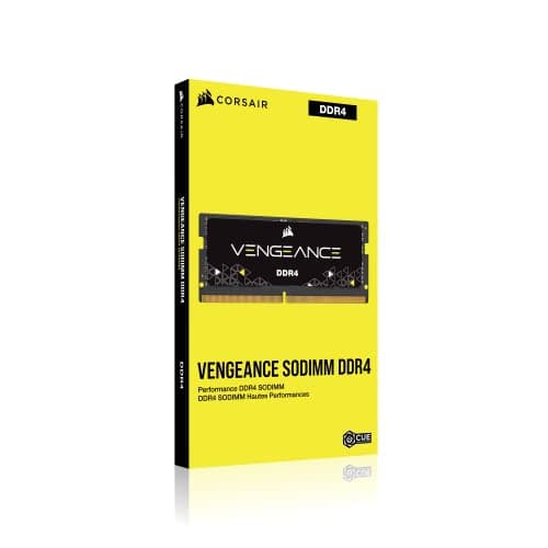 Corsair Vengeance Black DDR4 SODIMM-3200 CL22 64GB (2x32GB) image
