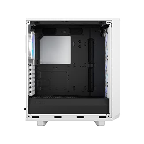 Fractal Design Meshify 2 Compact RGB ATX Mid Tower White Tempered Glass image