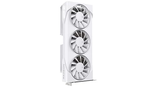 XFX Swift OC Radeon RX 9060 XT 16GB GDDR6 White Triple Fan image