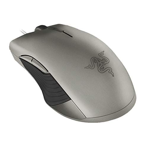 Razer Lancehead Wired Gaming Mouse 16, 000 DPI Laser Sensor Chroma RGB Lighting 8 Programmable Buttons Mechanical Switches Gunmetal Gray image