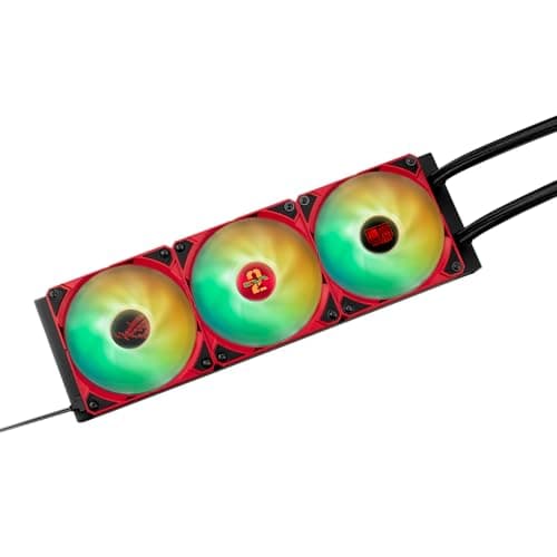 Asus ROG RYUJIN III Water 360mm ARGB EVA-02 EDITION 70.07 CFM Red / Black image