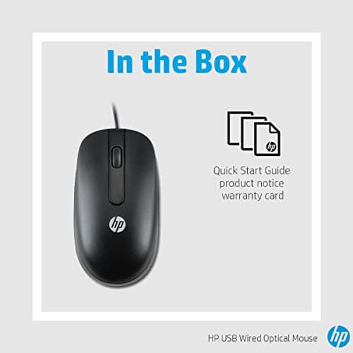 HP QY777AA Optical Wired Mouse image