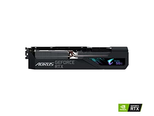 Gigabyte AORUS MASTER GeForce RTX 3080 LHR 12GB GDDR6X Black image