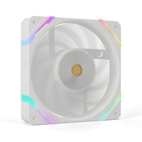 Valkyrie X12F 120mm White PWM Addressable RGB 80 CFM 1-Pack main image