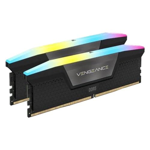 Corsair Vengeance RGB Black / Silver DDR5-7000 CL40 32GB (2x16GB) image