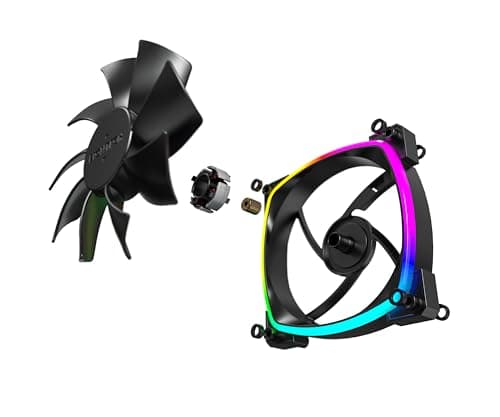 Montech AX120 120mm Black Addressable RGB PWM image