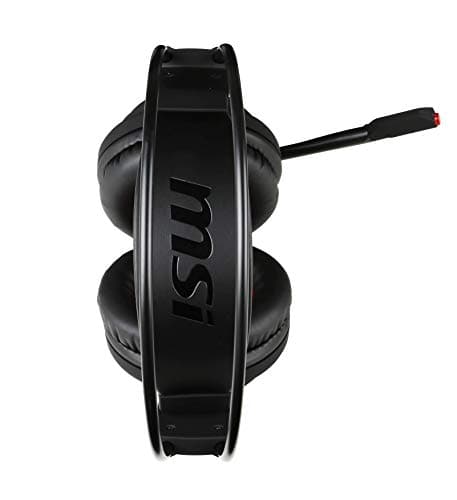 MSI DS502 Closed-Back Black / Red Headphones image