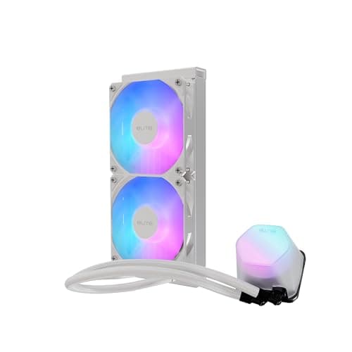 Cooler Master Elite White Water 84.2 CFM 240mm White image