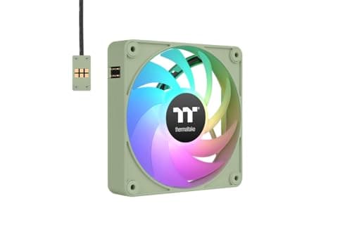 Thermaltake CT140 EX 140mm Green ARGB Sync PWM 90.3 CFM 3-Pack main image