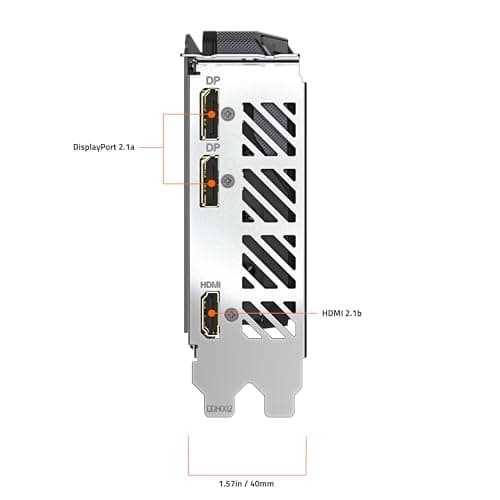 Gigabyte GAMING Radeon RX 9060 XT 16GB GDDR6 Black image