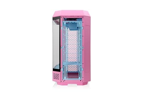 Thermaltake The Tower 600 ATX Mid Tower Pink with Tempered Glass Side Panel and USB 3.2 Gen 2 Type-C, USB 3.2 Gen 1 Type-A image