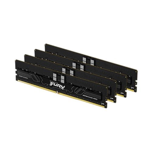 Kingston FURY Renegade Pro Black Registered DDR5-6000 CL32 128GB (4x32GB) image