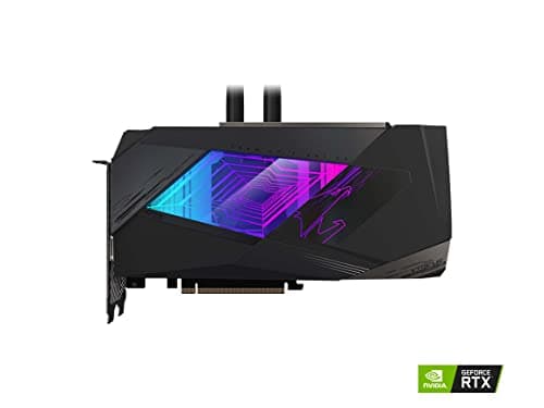 Gigabyte AORUS XTREME WATERFORCE GeForce RTX 3080 LHR 12GB GDDR6X Black image