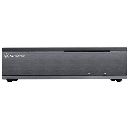 Silverstone ML06B HTPC Black with USB 3.2 Gen 1 Type-A Front Panel image
