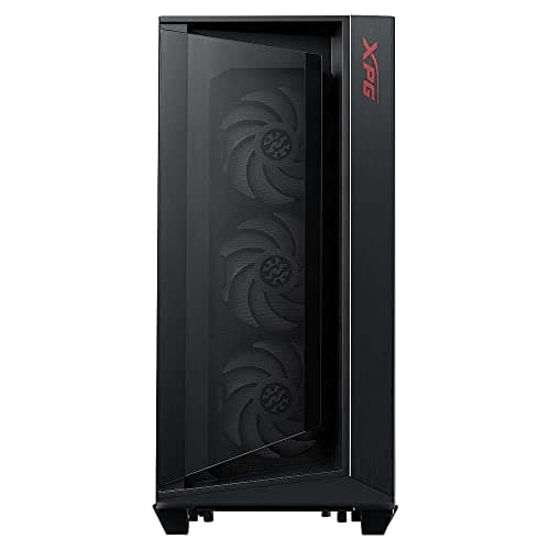 ADATA XPG CRUISER ATX Mid Tower Black with Tempered Glass Side Panel and USB 3.2 Gen 2 Type-C, USB 3.2 Gen 1 Type-A image